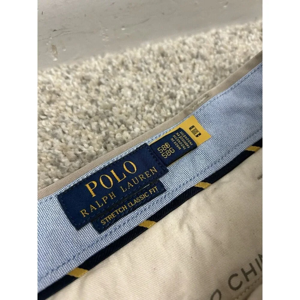 Polo Ralph‎ Lauren Stretch Classic Fit Shorts Men's 58B 7